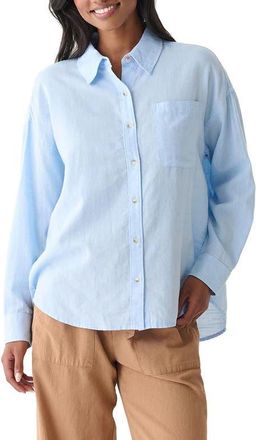 Hatley Cotton Chambray Button-Up Shirt at Nordstrom, Size X-Small
