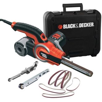 Black+Decker Black&decker - Lima El&eacute;ctrica Con Cable - 400w - Black+decker - Con Accesorios - Caja - Ka902ek-qs