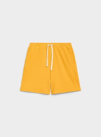 Super Massive Shop Mens Solid rib-knit short