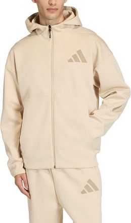 adidas Z.N.E. Hooded Jacket in Crystal Linen// at Nordstrom, Size Xx-Large R