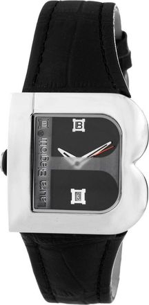 Laura Biagiotti Leather Dress Womens Watch