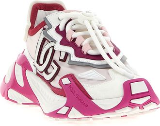 Dolce & Gabbana Womens Fuchsia Viscose Athletic Sneakers