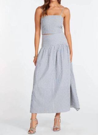 Bishop + Young Sorrento Maxi Skirt In Grey
