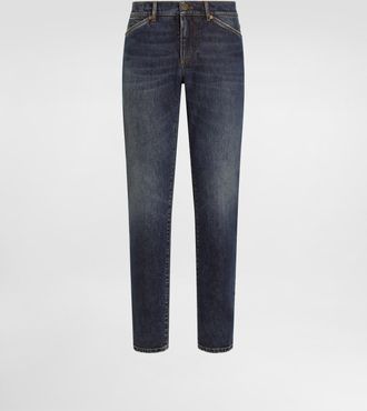 Dolce & Gabbana Denim Trousers - Man Denim Multi-colored 48