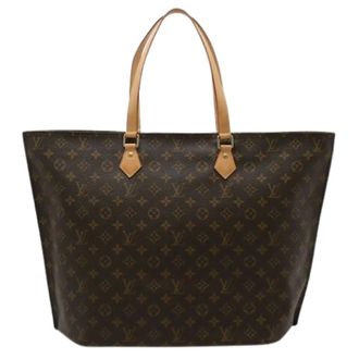 Louis Vuitton Pre-owned Tote Bags, female, Brown, Size: ONE SIZE Pre-owned Monogram Tote Bag