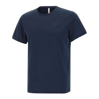 Sun 68 Hombre, Camisetas, Azul, Talla: S