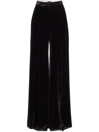 Giambattista Valli Broek met wijde pijpen - Zwart