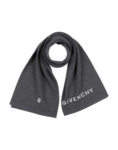 Neuer Givenchy store Strickschal, schwarz,Emblem gestickt