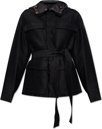 Moncler Jas Essalois - Dames - Gewatteerde jassen - Zwart - S - Polyester - Jassen