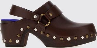 Chlo&eacute; Talis Leather Slingbacks with Studs and a Medium Heel
