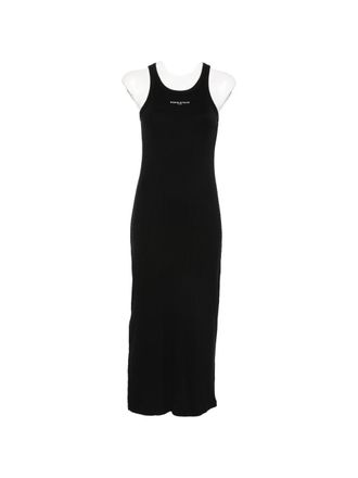 Maison Kitsun&eacute; Logo Ribbed Tank Dress