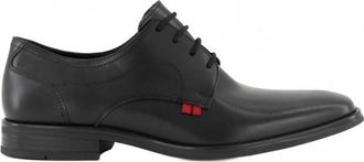 Andrea Mens Leather Oxford Shoes In Black