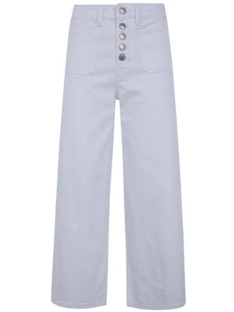 Ralph Lauren Saira Cropped Wide Leg Jeans