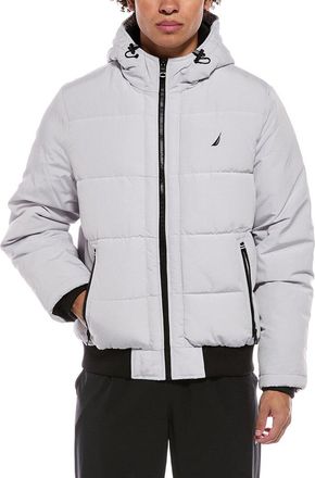 Nautica Mix-Quilted Bomber Jacket