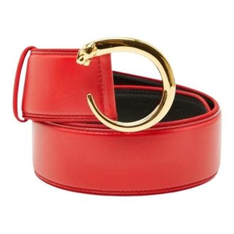 Cartier Pre-owned Vintage Belt - female - Cartier Vintage - Vintage Belts - Red - ONE SIZE - Pre-owned