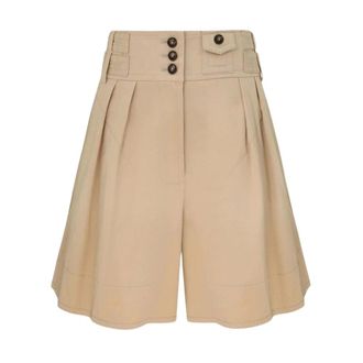 Zimmermann Dames, Korte broeken, Beige, Maat: S Katoen