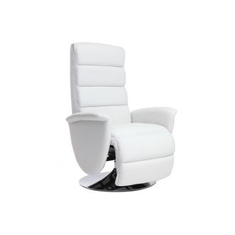 Miliboo Miliboo - Sill&oacute;n Relax Manual Blanco Nelson