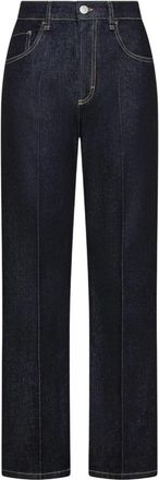 Seventy Cashmere Blend Denim Five-pocket Jeans - Dames - Regular Fit Jeans - Blauw - M - Denim - Jeans