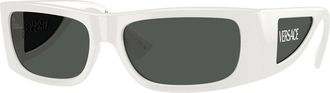 Versace Dark Grey Wrap Mens Sunglasses VE4482 314/87 57