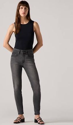 Levi's 721 High Rise Skinny Jeans - Womens - 25X28 - Black