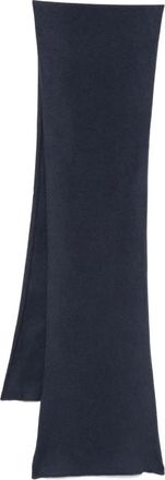 Fedeli rectangular knitted scarf - men - Fabric - One Size - Blue