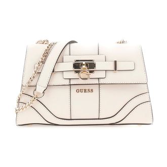 Guess Shoulder Bags, female, Pink, Size: ONE SIZE Compact Latona Mini Tote Stone