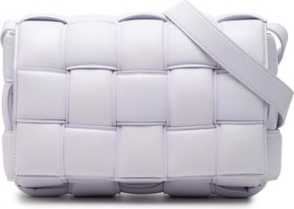 Bottega Veneta Pre-owned Womens Nappa Intrecciato Padded Cassette Crossbody - Lilac Leather - One Size