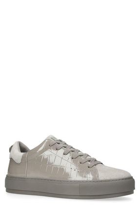 Kurt Geiger Laney Croc Embossed Sneaker in Grey at Nordstrom, Size 9.5