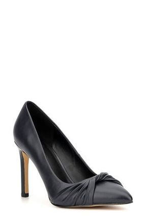 New York & Company Monique Twist Pump in Navy at Nordstrom Rack, Size 10