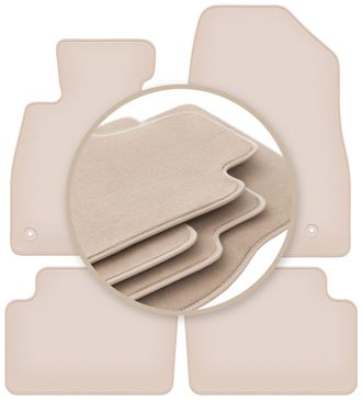 OEM Alfombrillas Premium Beige Para: Mazda 6 Gj Iii Familiar 2012