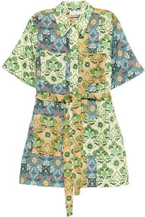 Alemais Ali Spliced Mini Dress Clothing