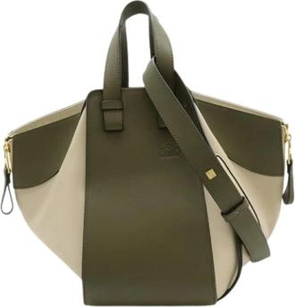 Loewe Pre-owned Handbag - Dames - Vintage Handtas - Groen - ONE Size - Leer - Vintage