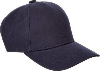 Bruno Magli Twill Baseball Cap