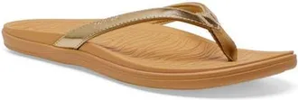Sanuk Wave Whisper Flip Flop in Champagne at Nordstrom, Size 10