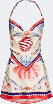 Retrof&ecirc;te Retrof&ecirc;te Abito corto Creta in satin misto seta