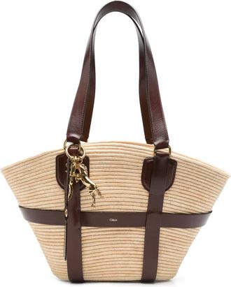 Chloé Borsa tote Kerala 25 grande - Toni neutri