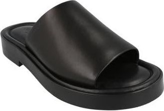 Ferragamo Guione Slide Sandal in Black at Nordstrom Rack, Size 12