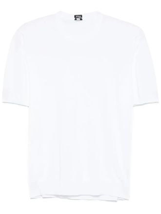 Kiton cotton T-shirt - men - Cotton - M - White