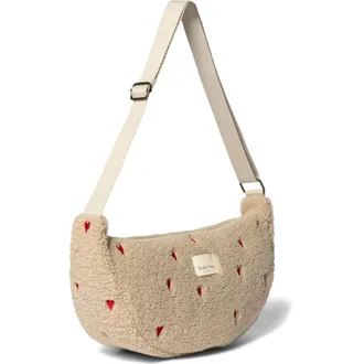 Studio Noos Dames, Tassen, Beige, Maat: ONE Size Wol