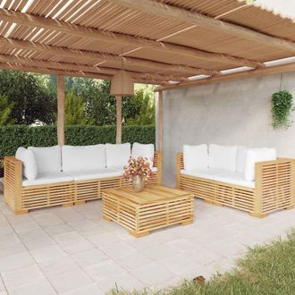 vidaXL Furniture Limited - Juego Muebles De Jard&iacute;n 6 Piezas Y Cojines