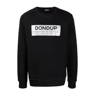Dondup Heren, Sweatshirts & Hoodies, Zwart, Maat: XL