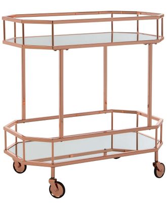 Safavieh Silva 2-Tier Octagon Bar Cart