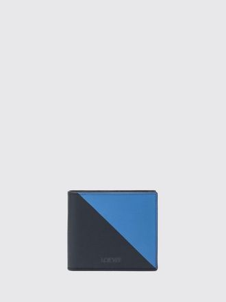 Loewe Wallet Men color Navy