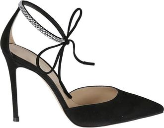 Gianvito Rossi Dames, Schoenen, Zwart, Maat: 36 1/2 EU Leer