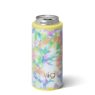 Swig Skinny Can Cooler - 12 Oz In You Glow Girl