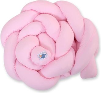 OEM Protector De Cuna Trenzado - Rosa