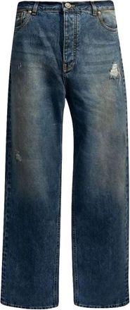 John Richmond Straight Jeans - Heren - Regular Fit Jeans - Blauw - W36 - Katoen - Jeans