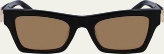 Ferragamo Prisma Acetate Cat-Eye Sunglasses