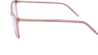 Marc Jacobs MARC544035J17 Acetate Rectangle Frame Eyeglasses - Pink