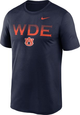 Nike Auburn Primetime Kinetic Mantra Legend Nike Mens Dri-FIT College T-Shirt in Blue | NKGK41SAUN-XP8